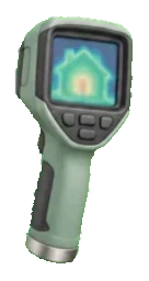 Thermal imaging camera used in home inspections